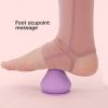 Silicone Massage Cone Solid Adsorption Ball Psoas Thoracic Spine Back Scapula Foot Yoga Muscle Releas Deep Tissue Massage Ball For Pain Relief - Multi