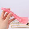High-quality Natural Resin Facial Massage Comb Five-claw Head Massager Scraping Board Dial Meridian Skin Care